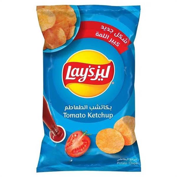 Lays Tomato Ketchup Chips Imported